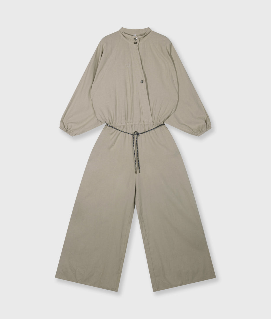 cotton linen jumpsuit | fog