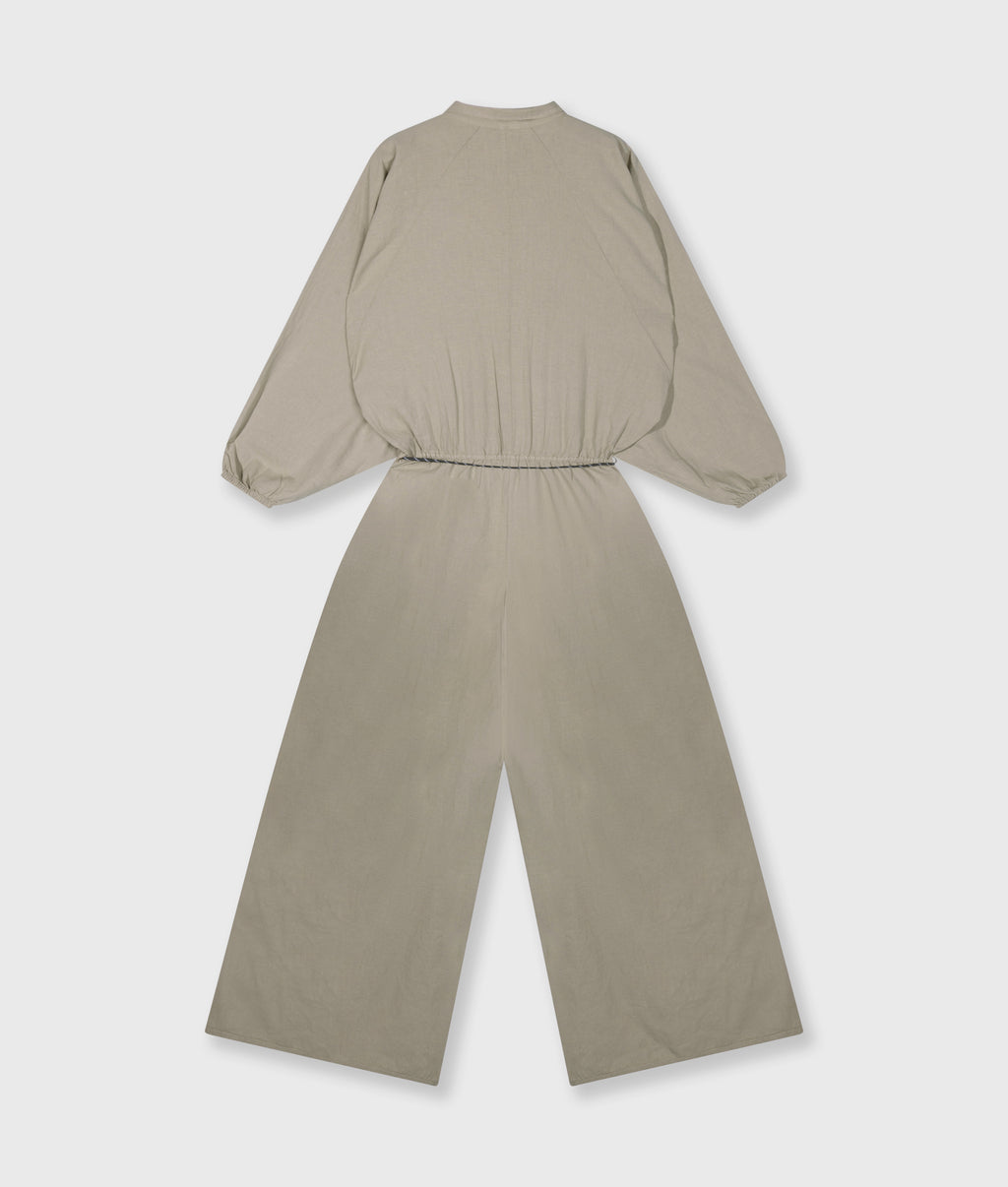 cotton linen jumpsuit | fog