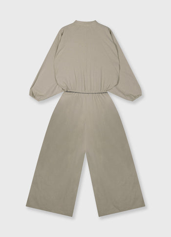 cotton linen jumpsuit | fog