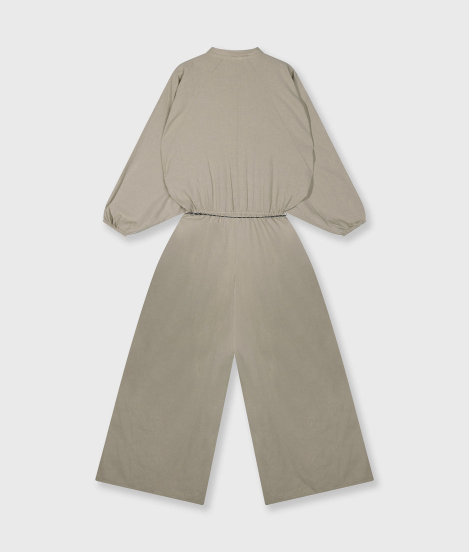cotton linen jumpsuit | fog