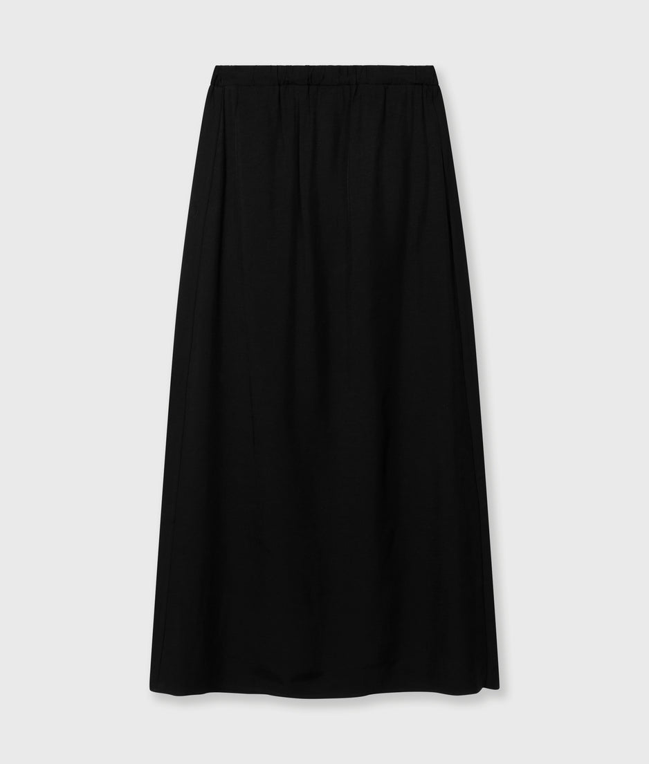 wrap skirt | black