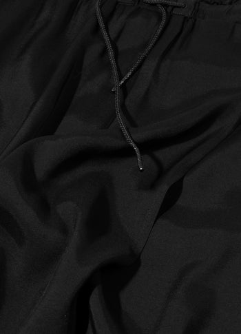 wrap skirt | black