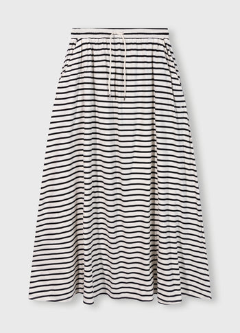 skirt stripes | ecru/black
