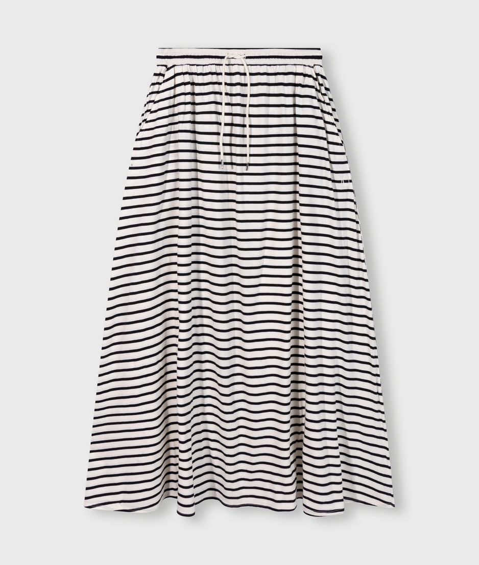 skirt stripes | ecru/black