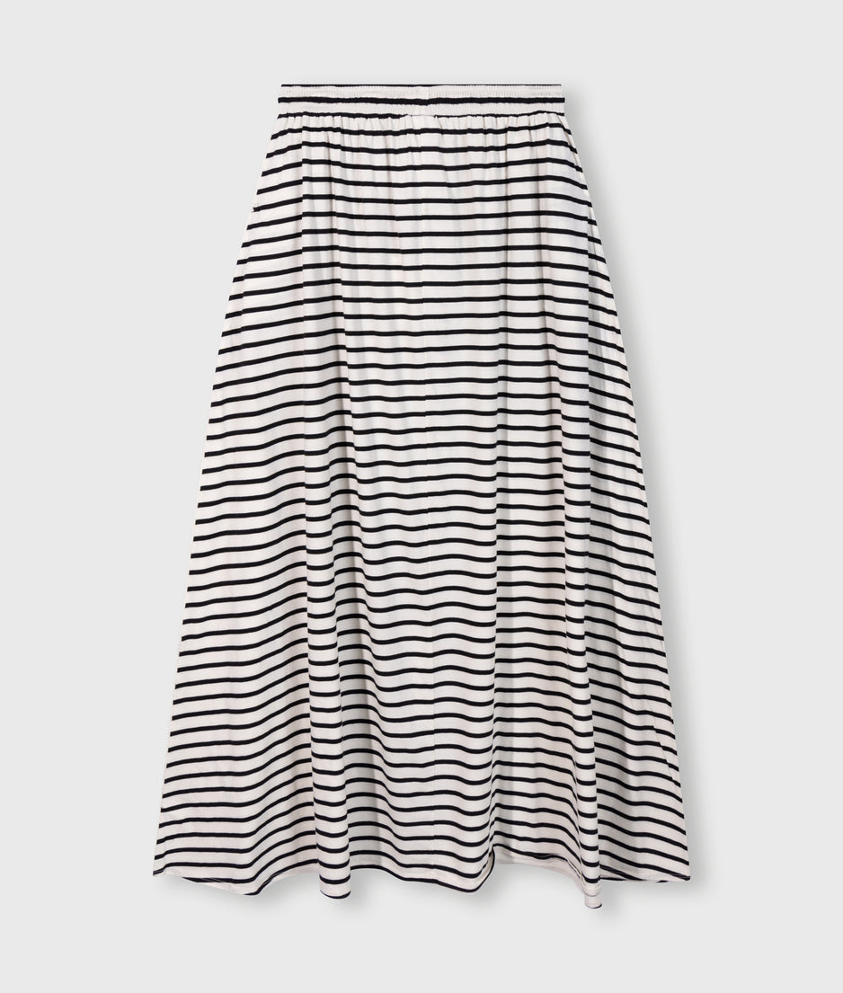 skirt stripes | ecru/black