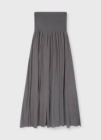 skirt dress rib waistband | oil
