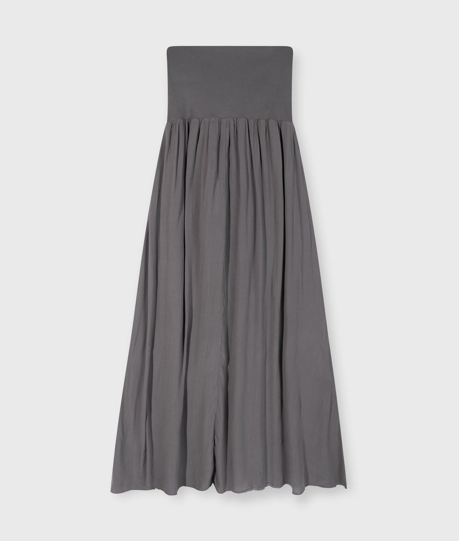 skirt dress rib waistband | oil