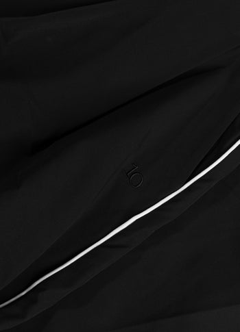 wide travel skirt | black
