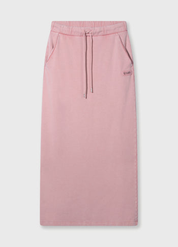 fitted skirt | raspberry