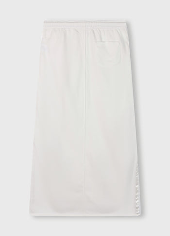 wrap skirt | ecru