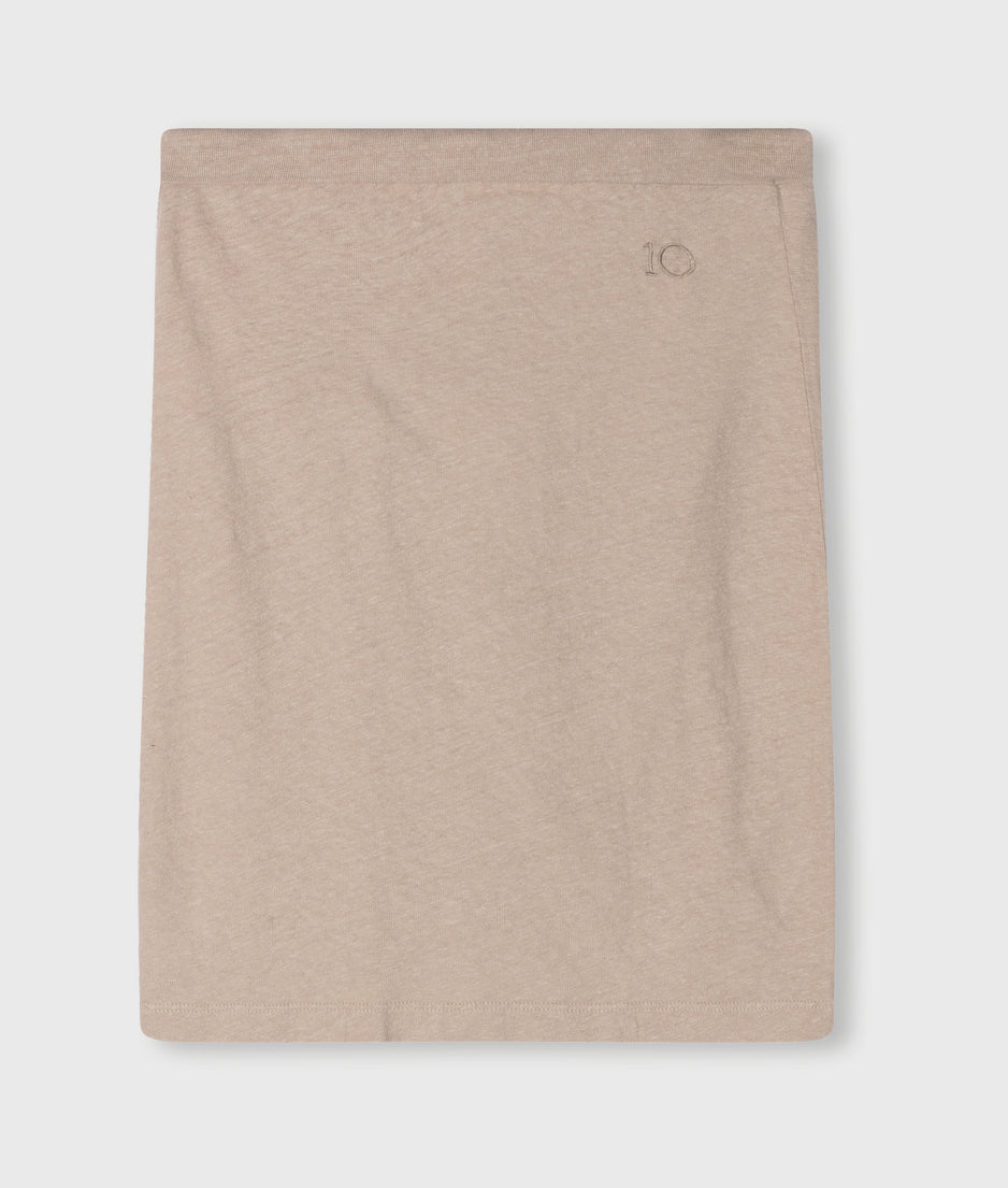 pleated skirt linen | rope