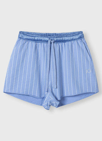 beach shorts stripe | blue bell