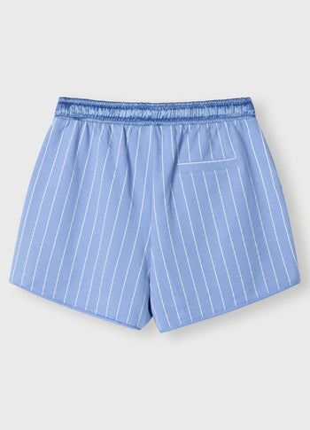 beach shorts stripe | blue bell