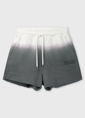 shorts dip dye | mid grey