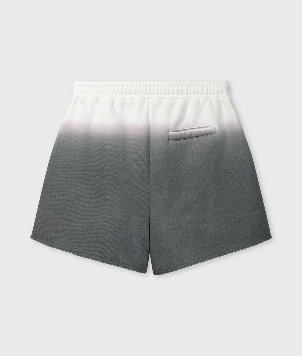 shorts dip dye | mid grey