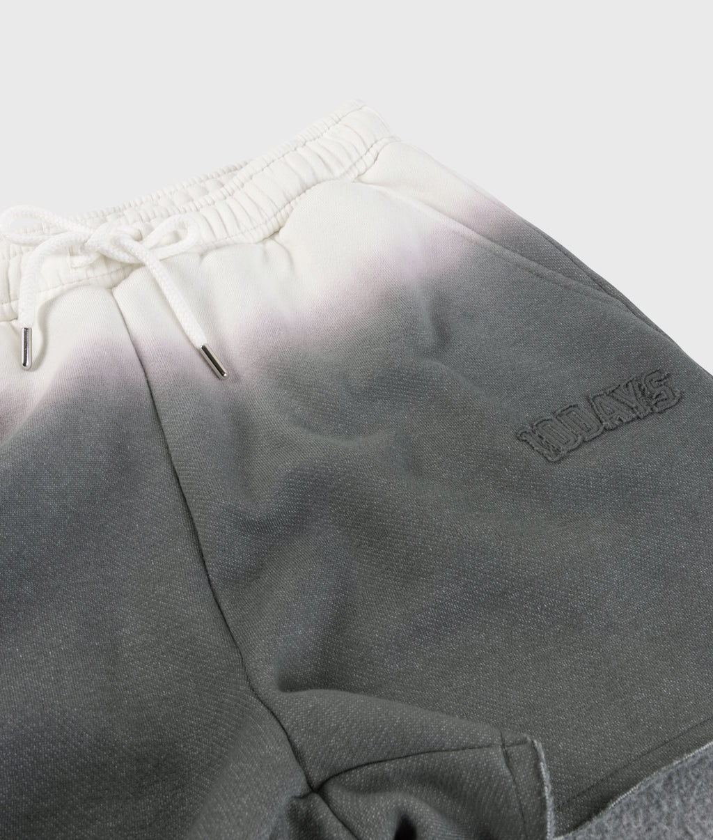 shorts dip dye | mid grey