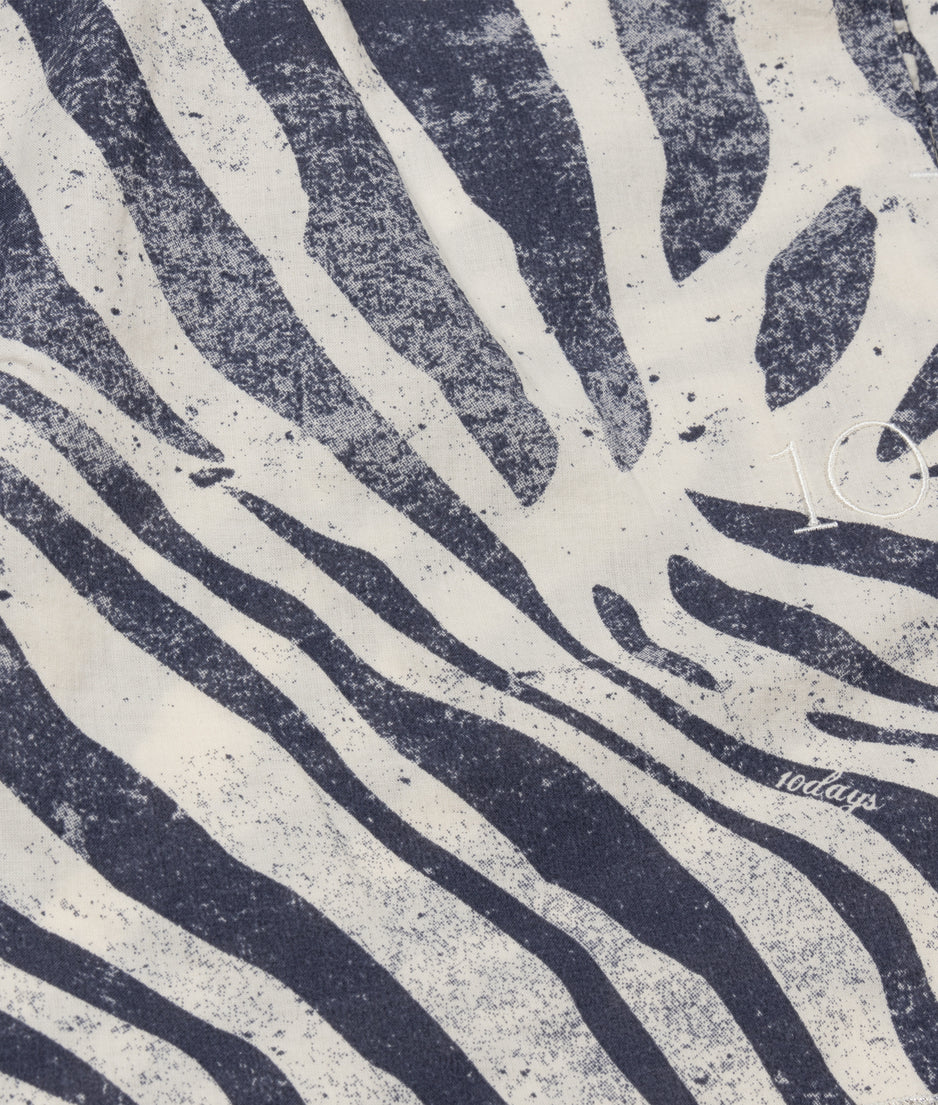 shorts zebra voile | light vanilla