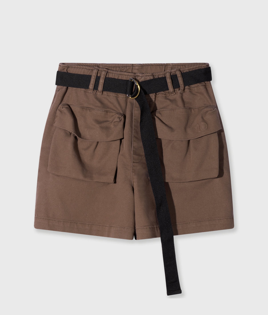 utility shorts | truffle