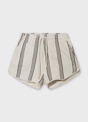 easy shorts stripes | soft white melee