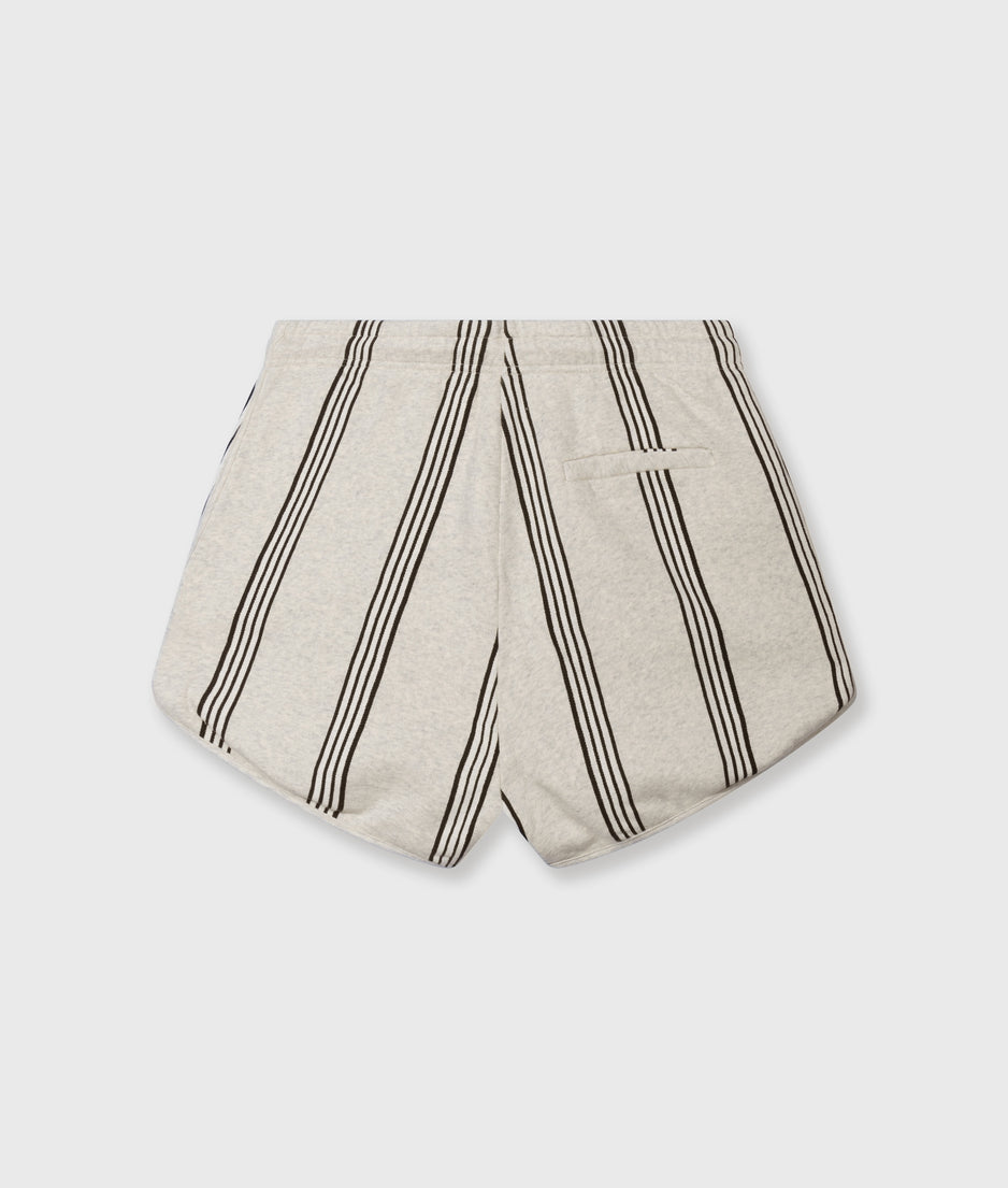 easy shorts stripes | soft white melee