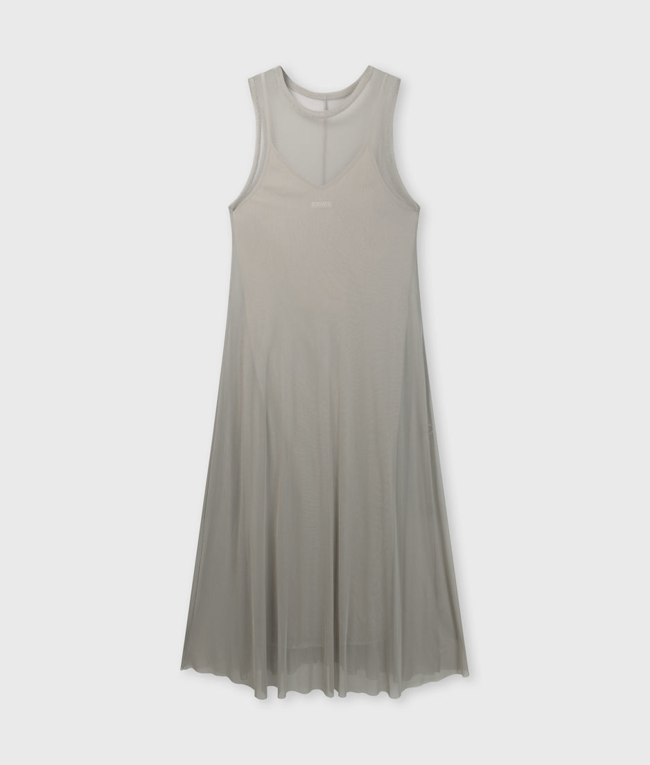 mesh dress | fog
