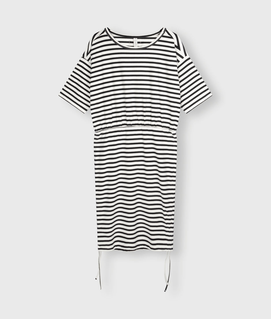 proud dress stripes | ecru/black