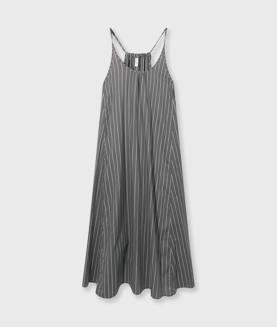 summer dress stripes | oil