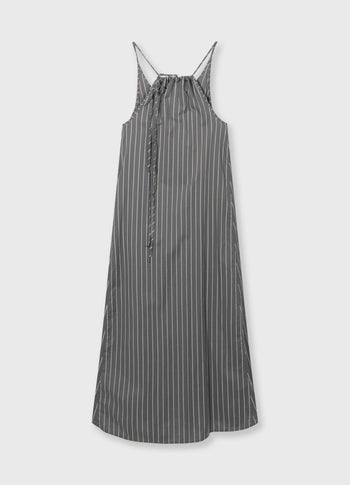 summer dress stripes | oil