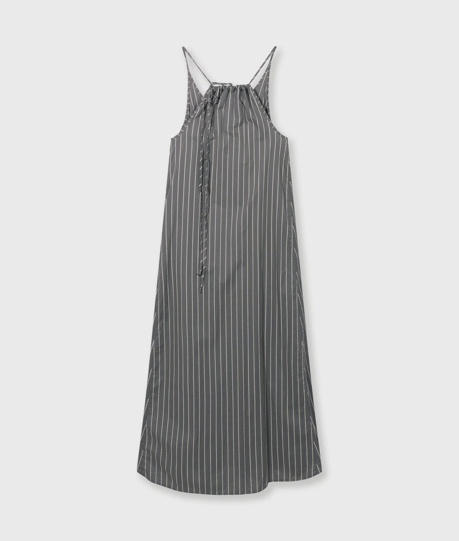 summer dress stripes | oil