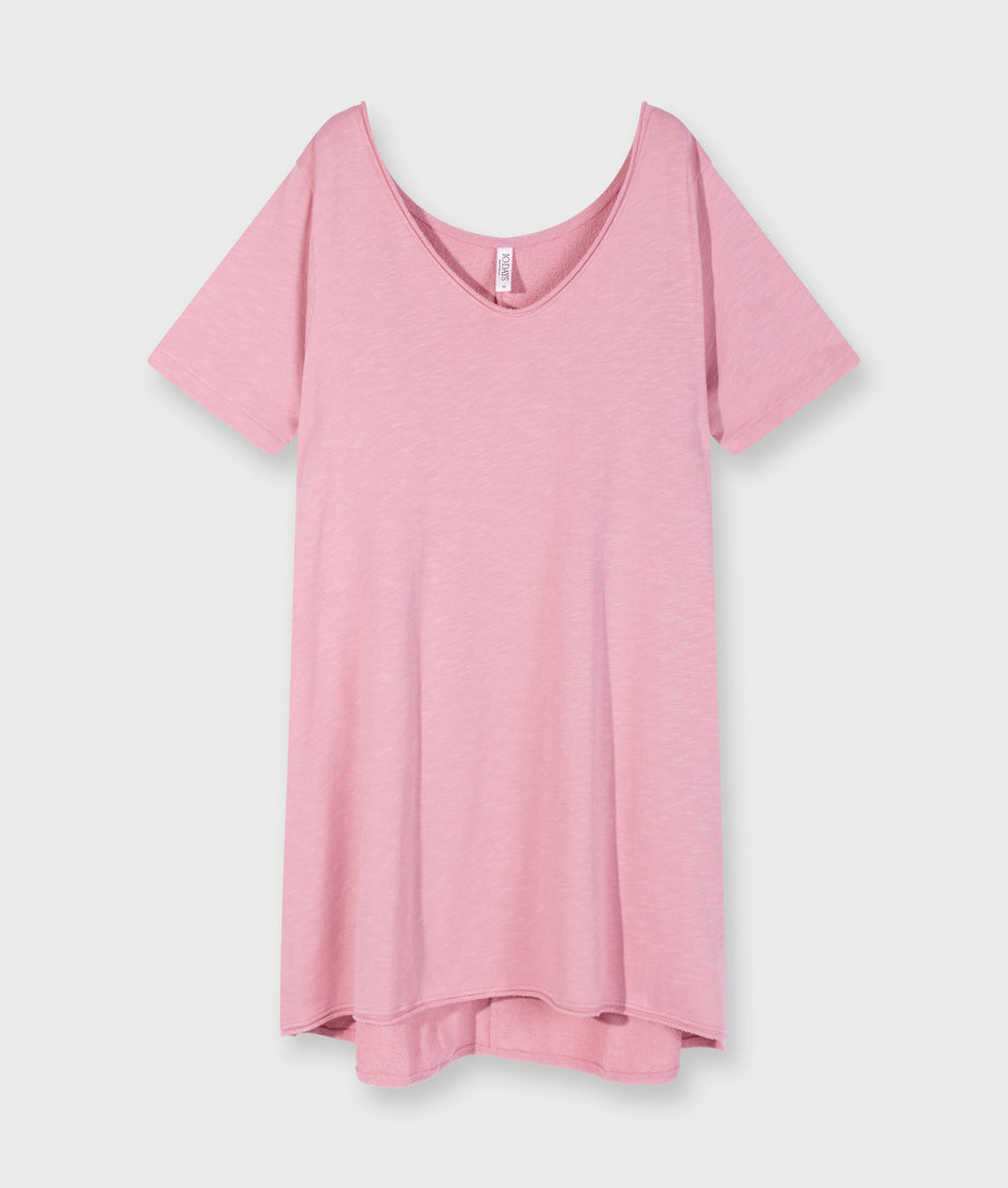 beach dress | bright raspberry