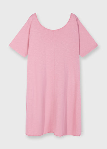 beach dress | bright raspberry
