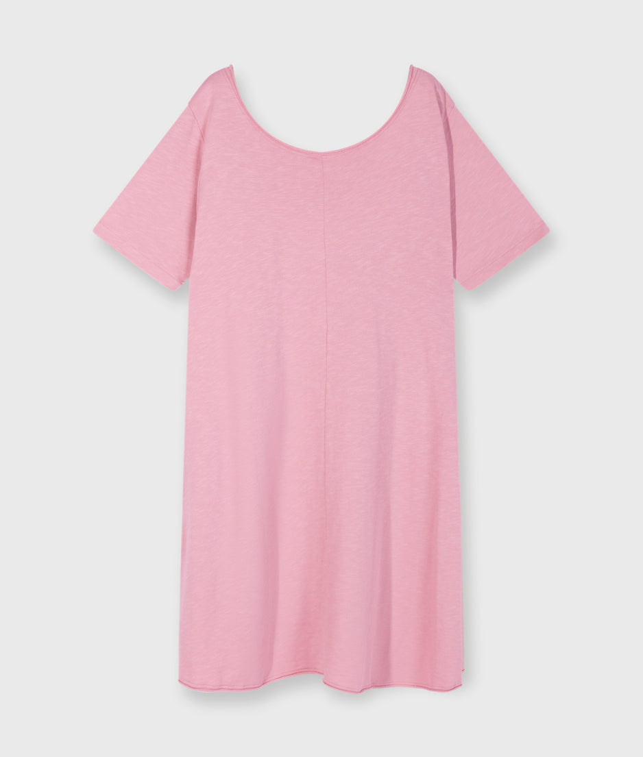 beach dress | bright raspberry