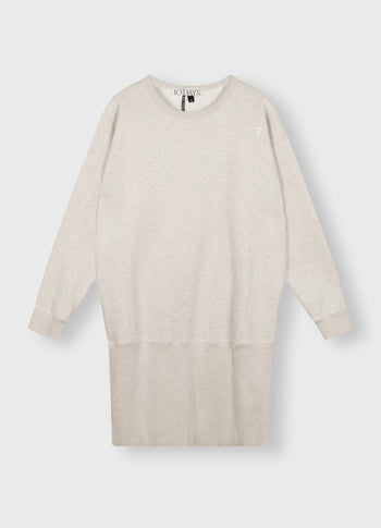 sweater dress sabbatical | soft white melee