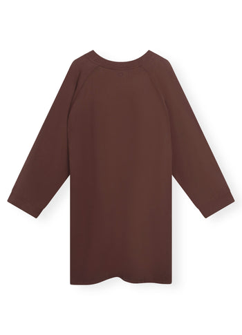 oversized sweater dress | aubergine