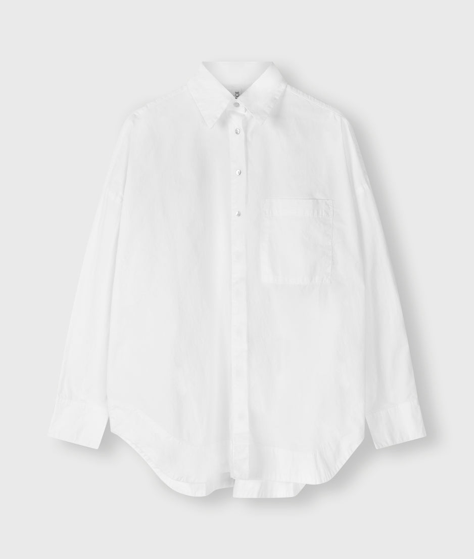 proud blouse | white