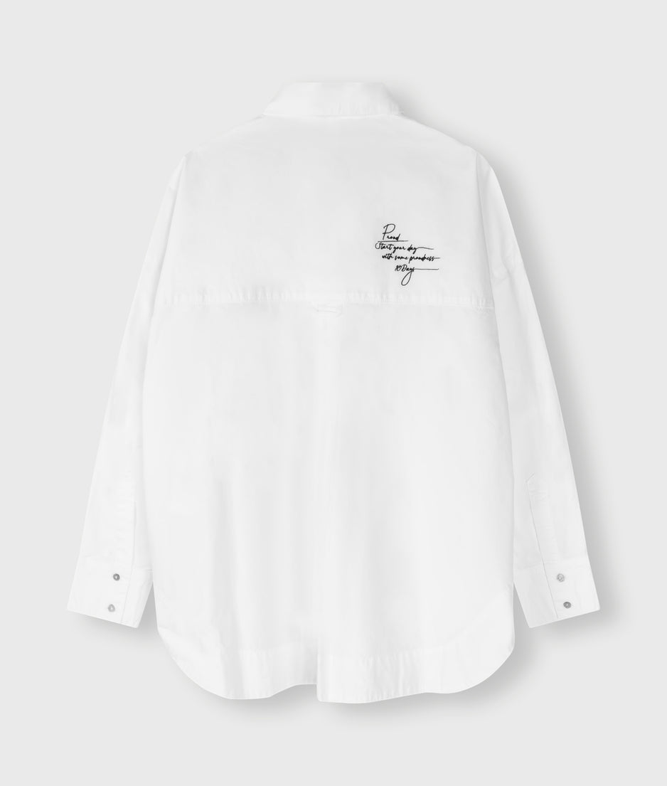 proud blouse | white