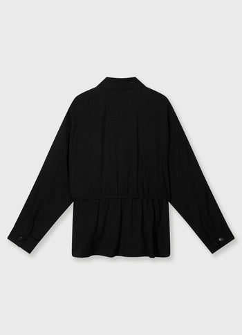 safari jacket | black
