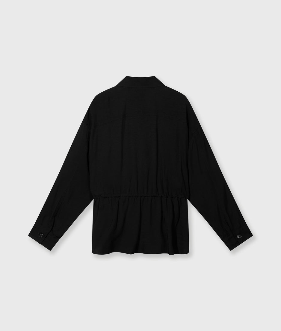 safari jacket | black