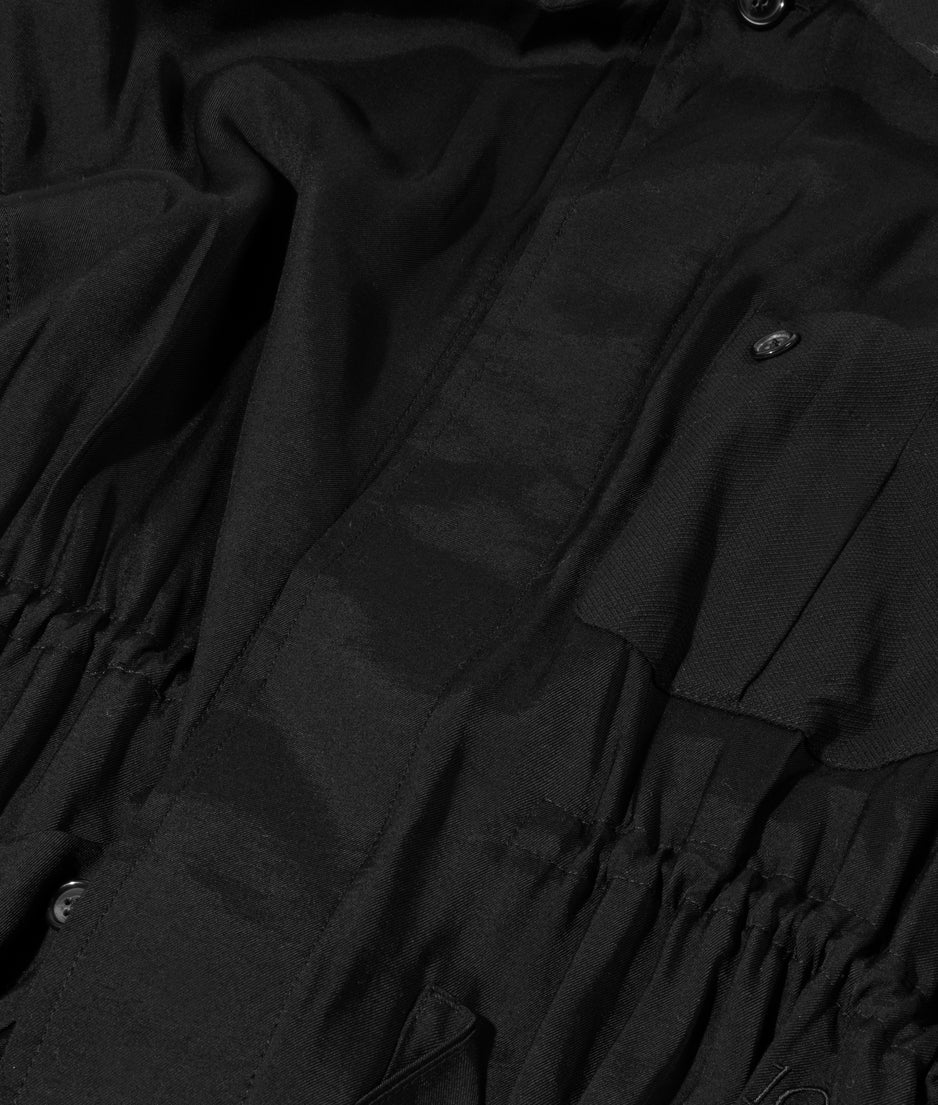 safari jacket | black