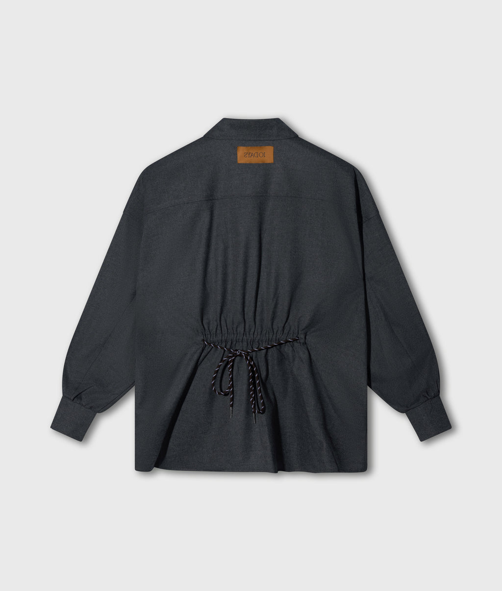 Bluse mit Taillenkordel | antra melee