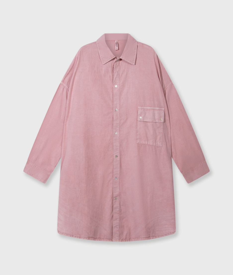 overshirt | raspberry