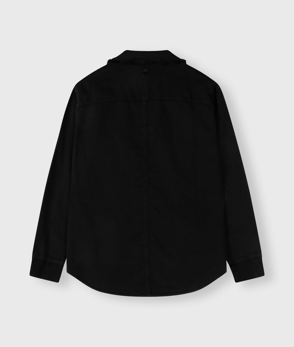 woven shirt | black