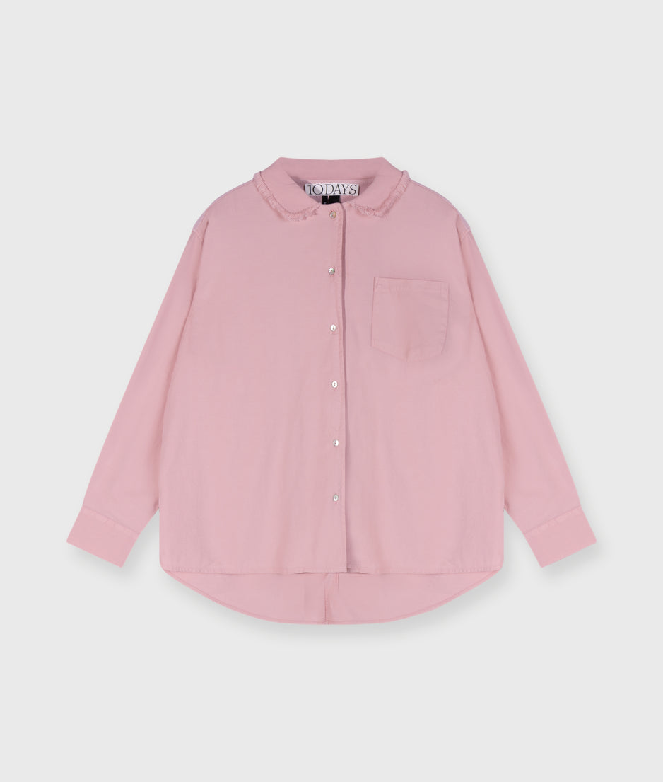 shirt pique | bright raspberry