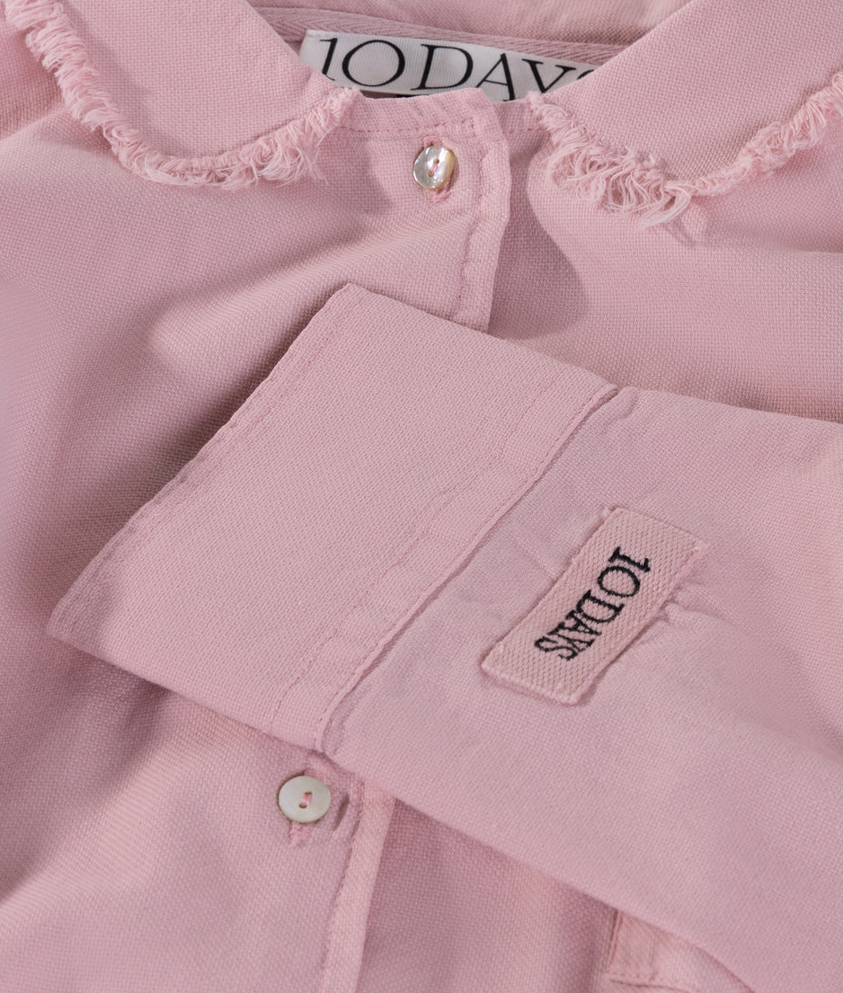 shirt pique | bright raspberry