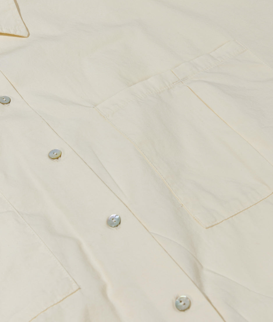 oversized shirt | soft vanilla