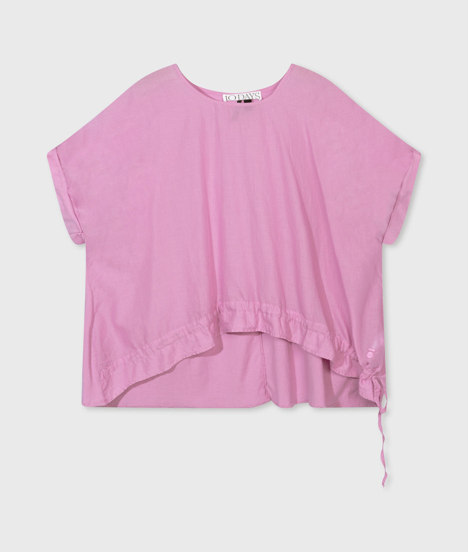 shortsleeve blouse | violet