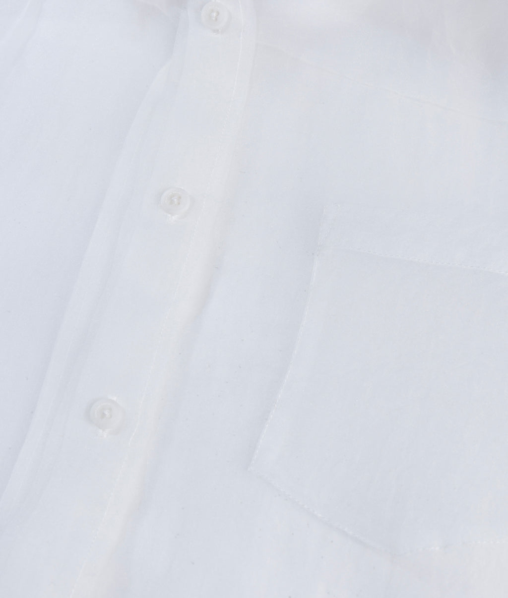 angel shirt organza | ecru