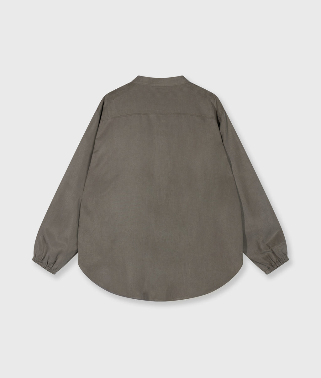 lyocell shirt | dark fog