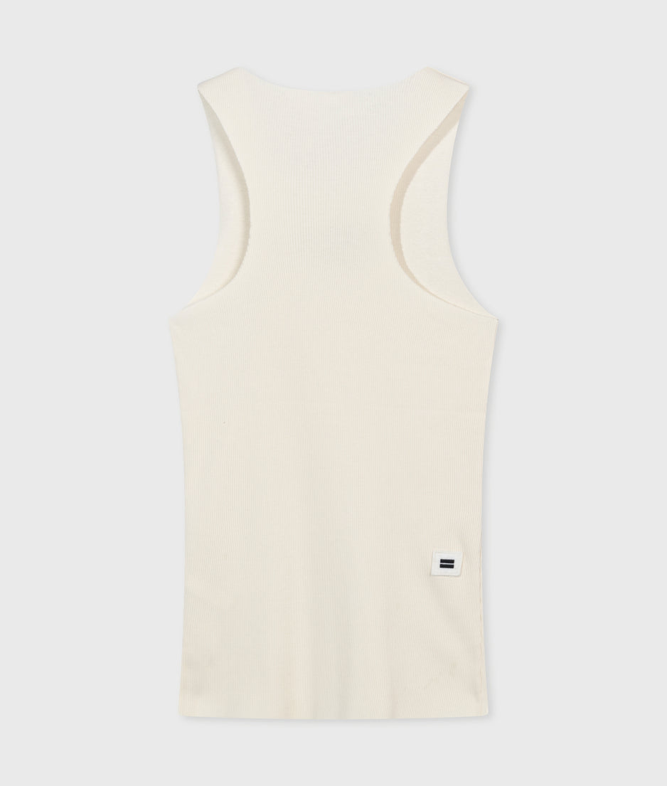 tanktop rib | warm white