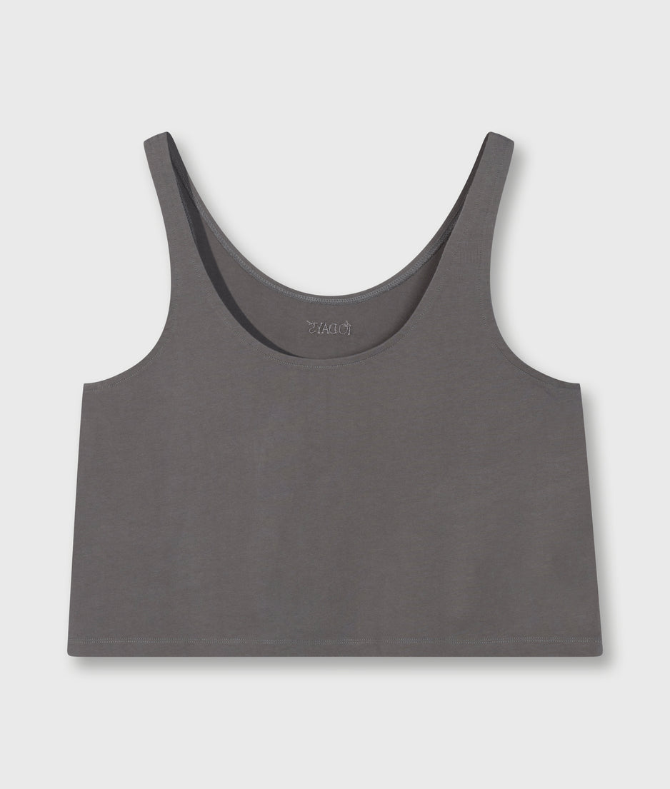 logo tank top | oil